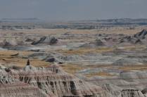 Badlands National Park, em South Dakota, nos Estados Unidos